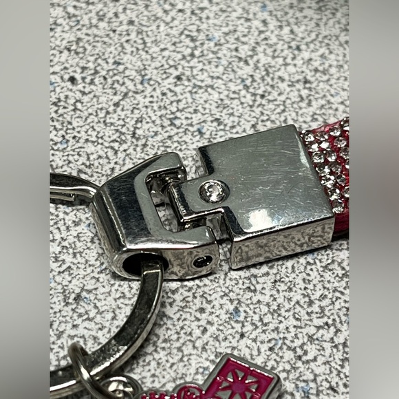 Las Vegas Pink Rhinestone Keychain/wristlet - Picture 9 of 10